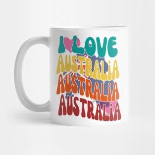 Australia Day - I Love Australia Mug